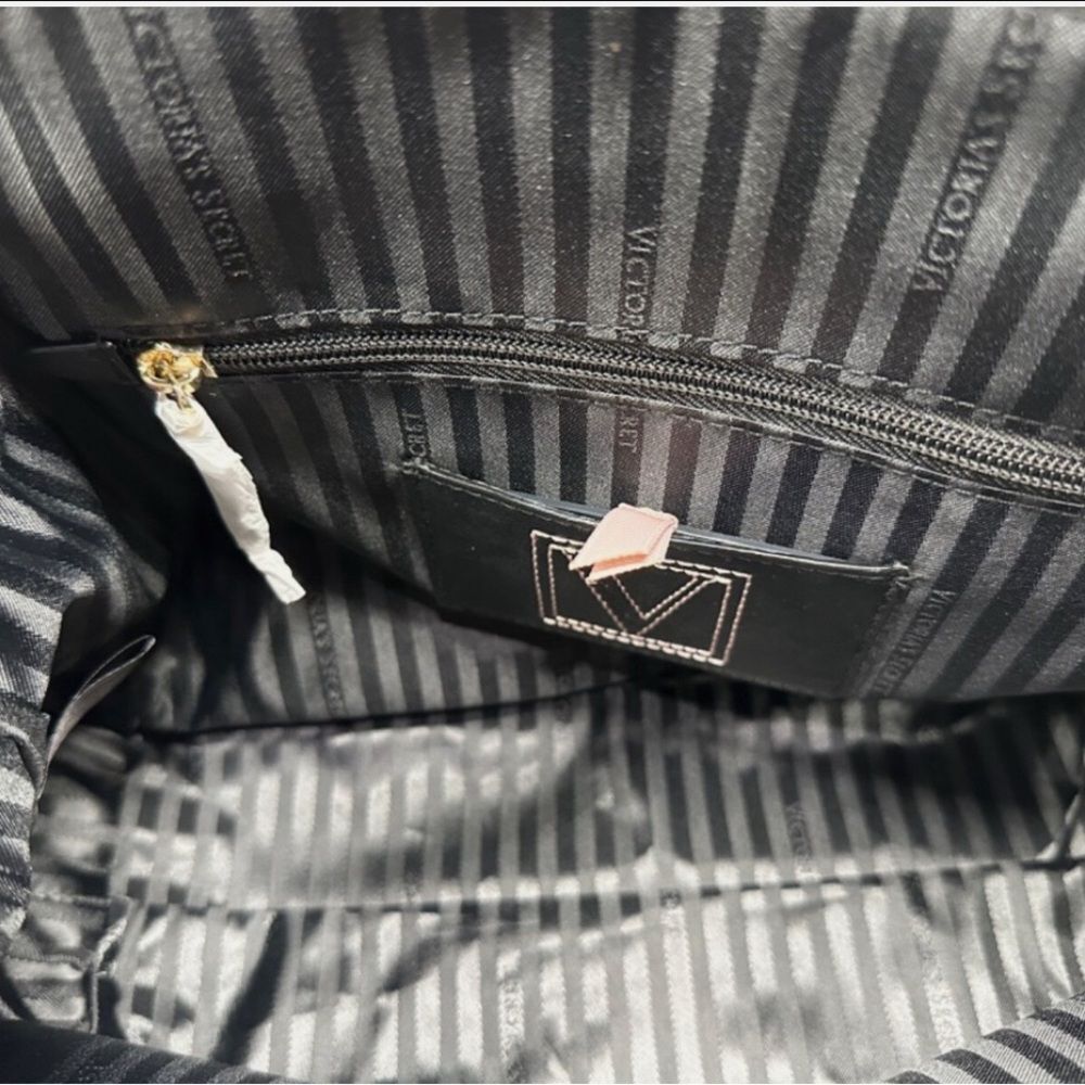 Victoria’s Secret black and gold Studded Handbag. - Picture 7 of 8